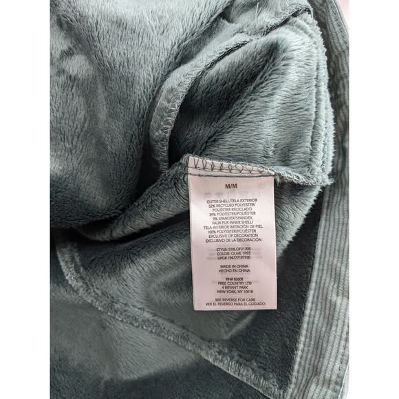 Free Country FreeCycle Hooded Jacket M Olive Green Full Zip Water Resistant Coat - Picture 6 of 12